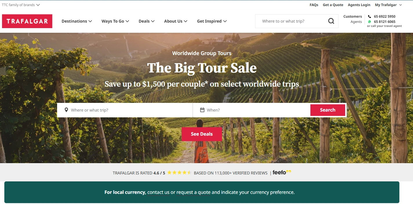 5. Trip company names